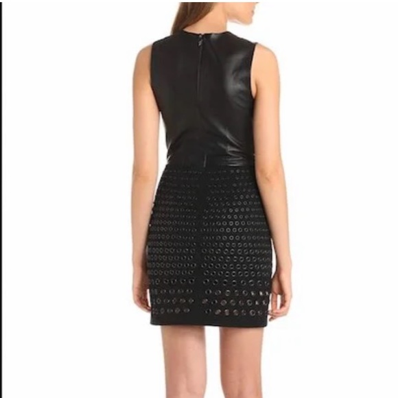 Robert Rodriguez Leather Grommet Dress - Picture 5 of 5